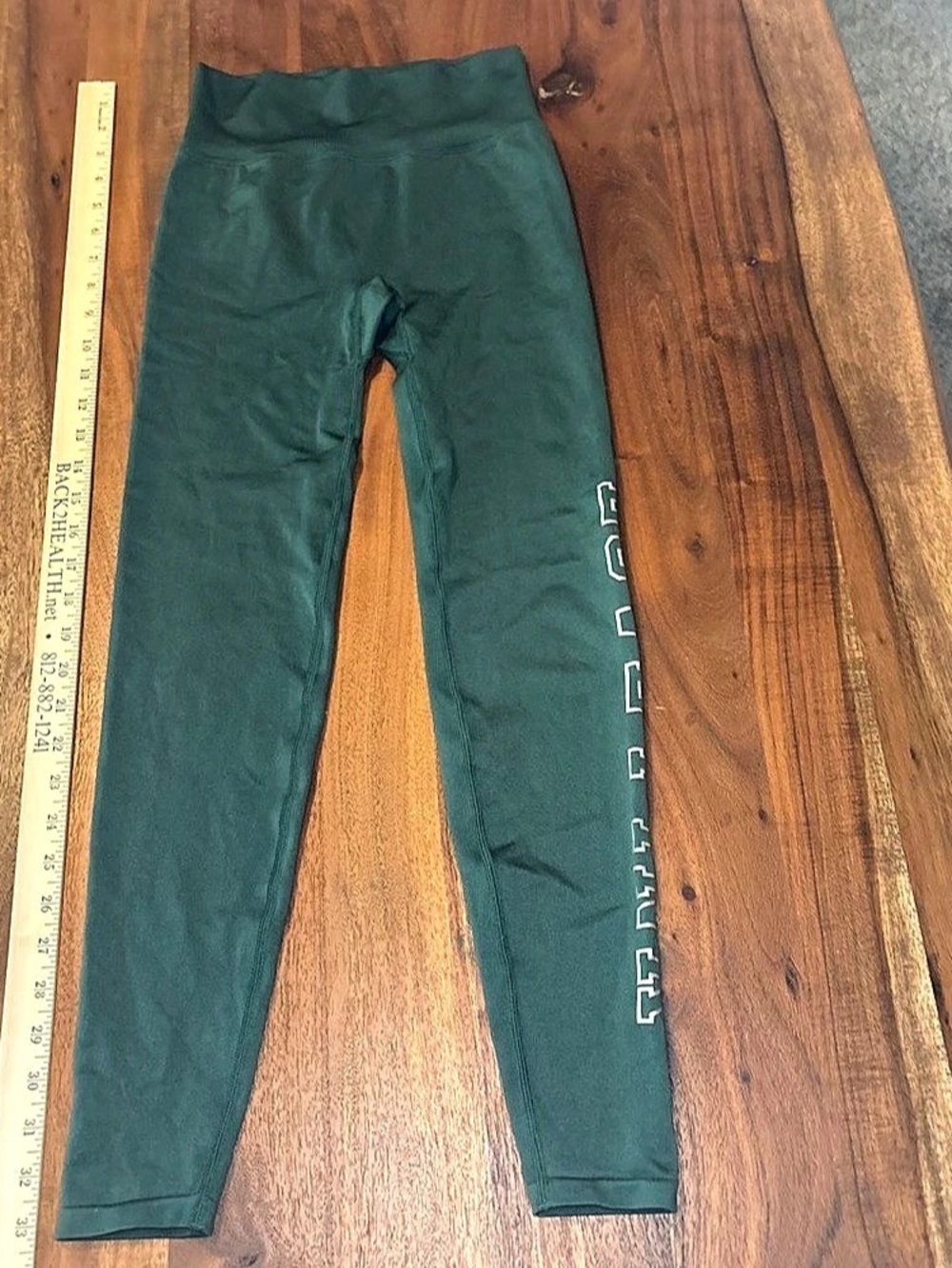Victoria's Secret PINK Active Love Pink leggings Green Size XS